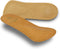 pedag Comfort Leather 3/4 Inserts, Handmade in Germany, Tan, 1 Pair, US M 13 / EU 46