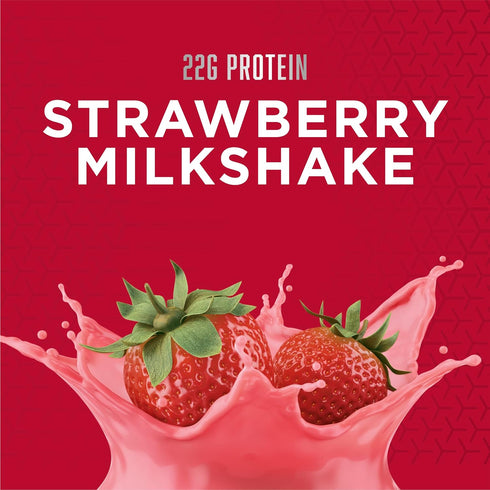 BSN SYNTHA-6 Whey Protein Powder, Strawberry Milkshake with Micellar Casein, Milk Protein Isolate, 28 Servings