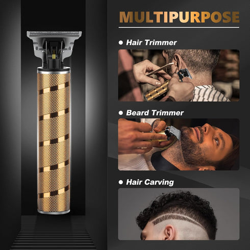 Ufree Hair Trimmer & Beard Trimmer for Men, Electric Razor Shavers, T Blade Precision Edgers for Hair Cutting