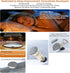 White Noise Sound Machine Pillow Speaker for Sleeping Under Pillow Bluetooth Speaker Headphone-Free Sleep Speaker