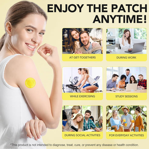 WELOSUER Dopamine Patches Extra Strength, Mood Support Patches for Daily Mental Wellness, Mood Boost & Positivity