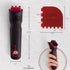 Cuisinel Cast Iron Scrubber Cleaning Brush: Pan/Grill Scraper Kit, Soft-Touch Dish Scrub Tool for Non-Stick Cookware.