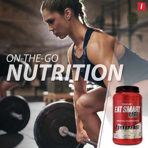 iSatori Eat Smart MRP, High Protein Meal Replacement Shake, Vanilla Flavor, 20 Servings