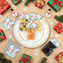 Watersay Wrapping(50 Sets,Cocoa) Christmas Treat Bags Toppers with Self Adhesive Bag Cute Winter Hot Chocolate Candy
