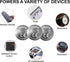 Toyohira CR2032 3v cr2025 cr2016 16 Pack (cr2032 8PCS, CR2025 4PCS, CR2016 4PCS), Lithium Coin Battery Assorted