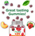Lifeable Zinc for Kids | 25mg Natural Flavored Gummies | Gluten Free Vegetarian Zinc Supplements, 90 Gummies