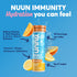 Nuun Hydration Immunity Electrolyte Tablets with 200mg Vitamin C, Orange Citrus Flavor, 8 Pack (80 Servings)