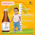 Kidbest Appetite Stimulant Syrup, 200 ml, for Kids 3-13 Yrs, Gluten Free, L-Lysine HCI, Vitamins B1, B2, B6, B12
