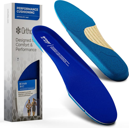 Ortholite X40 Performance Cushioning Sole Trim-to-Fit Insert - Designed for The Casual