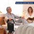JUSHA YL-02 350 lbs Bed Rails for Seniors & Bed Rail for Elderly, Adjustable Safety Support with Non-Slip Handle