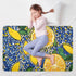 miaozhen 52" 34" Lemons Trendy Style Polka Dot Extra Large Resuable Potty Training Pad Water Resistant Baby Diaper