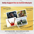 VEGATOT Testo Support - Boost Performance with Tongkat Ali, Panax Ginseng, Maca Root, Ashwagandha, Tribulus - Energy