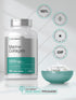 Horbaeach Marine Collagen Peptides 2000mg - 180 Caplet Capsules with Calcium, Non-GMO, Gluten Free Supplement