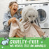 Eco Laundry Detergent Sheets - 80 Loads, 40 No Plastic Jug Washer Sheets, Space-Saving Travel Detergent
