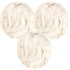 MainBasics Seaweed Infused Bath Shower Loofah Sponge Pouf, Body Wash Scrubber Set of 3