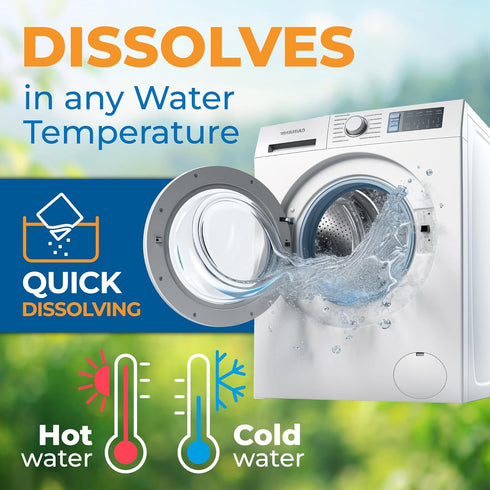 Laundry Detergent Sheets - Non-Toxic Alternative to Pods & Tablets, Ideal for Traveling