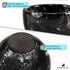 Radicaln Marble Shaving Cream Bowl, Handmade Black 4' x 3' Inches, Barber Supplies for Shaving Gel