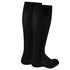 Truform Short Length 20-30 mmHg Compression Stockings for Men and Women, Black, Small