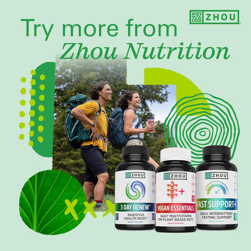 Zhou Nutrition Hydro-Fuel Electrolyte Gummies - Advanced Electrolyte Complex - 20 Servings, 60 Gummies