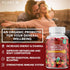 Plant.O Organic Probiotic Gummies - 30 Chewable Probiotics, 5 Billion CFUs, Strawberry Flavor for Digestion & Immune