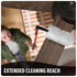 Dirt Devil Telescoping Extended Reach Duster, Hand Duster for Multi-Surface Cleaning, Includes Replacement Disposable