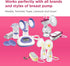 Magic Gel Luxury Breast Therapy Pack | Includes 2X Hot or Cold Ice Packs for Breastfeeding & Augmentation Relief