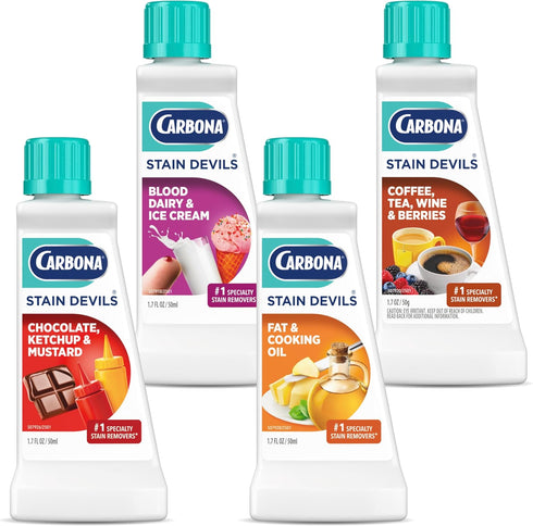 Carbona Liquid Stain Devil Food Clean Up Combo Set | Spot Stain