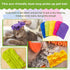 Zubebe 12 Pcs Duster Refill Fleece Pads, Reusable Cleaning Duster for Ceiling Fan Hardwoods Window Kitchen Floor