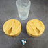 Set 2 2 7-Day AM&PM of Bamboo Wood Pill Organizer for Medicine Vitamin Times a Day, Arthritis Friendly Pill Box Medium