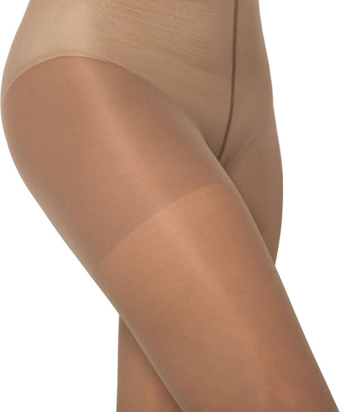 Healthweir Sheer Compression Pantyhose for Women, 15–20 mmHg, Stylish, Reinforced Toe & Heel, Made in Italy