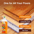 Harmless Wood Floor Cleaner for Mopping, Natural Non Toxic Pet-friendly Hard Floor Cleaner, to Original Wood Finish