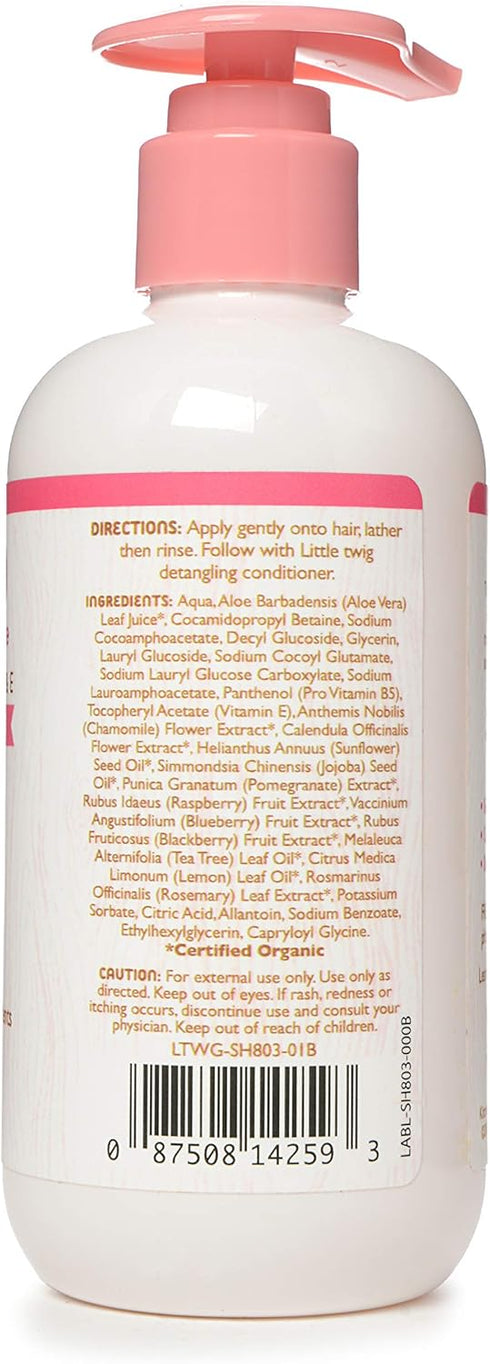 Little Twig Natural Plant Derived Shampoo, Berry Pomegranate, 8.5 fl oz.