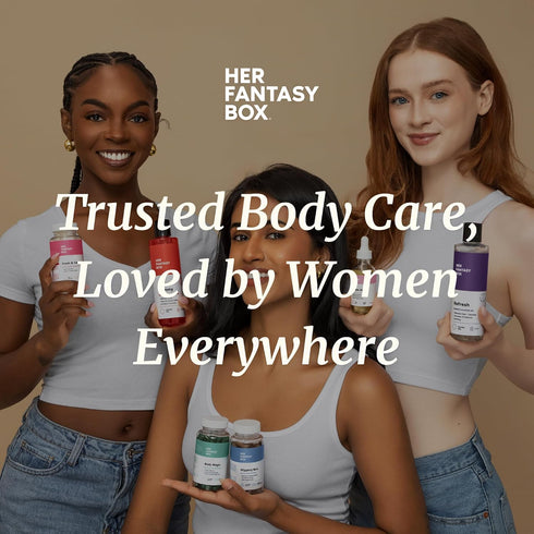 Her Fantasy Box | Healthy Box | Vaginal Probiotics for Women Prebiotics + Advanced Lactobacillus Blend Hormonal