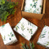 Whaline 60 Sheets Greenery Tissue Paper, Green Gold Eucalyptus Leaves for Gift Wrapping and DIY Crafts