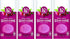 K29 'Cherry' Stone Air Freshener, (K16003-4), Pack of 4