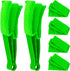 2 Pieces Microfiber Blind Duster Brushes with 6 Sleeves, Window Blind Cleaner Tools for Shutters and Vents