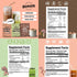 Pack 2 2 2 (6 Count) Renude Variety - Mushroom Matcha, Coffee & Hot Chocolate, Cacao Powder, Natural Vegan Superfoods