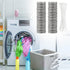 48 Pieces Lint Traps for Washing Machine, Stainless Steel Lint Snare Traps with 48 Pcs Cable Tie