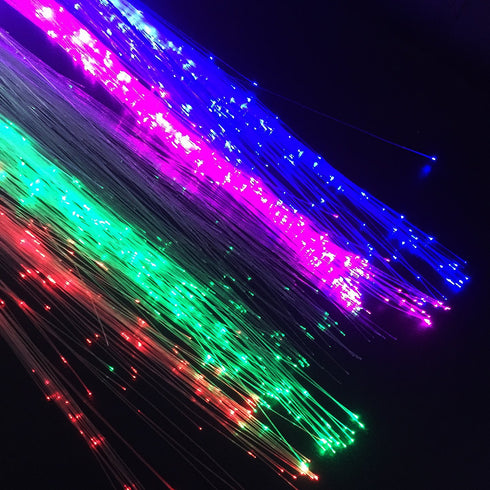 LED Light Up Hair Clips - 16 Pack Glow in the Dark Party Supplies for Women Girls