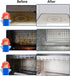 Angry Mum Microwave Oven Cleaner, Chemical Free Steamer Cleaning with Vinegar and Water, Kitchen Office (Blue)