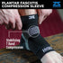 Zensah Compression Foot Sleeve for Plantar Fasciitis - Arch Support & Heel Pain Relief