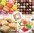 Zonon 30 Pcs Mini Kraft Soap Boxes with Window for Homemade Packaging, Brown Treat Boxes (2.56 x 2.56 x 1.18 Inch)
