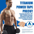Phiten Precut Titanium Tape, Beige (15 Strips)