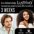 Lustriva + Biotin 10000mcg - Clinically Tested Hair & Skin Vitamins Supplement for Women & Men