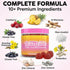 Gummies 60 Count Wet Works Women's Vaginal Probiotic Pineapple Cranberry Folic Acid D-Mannose Vitamin C Chicory Myo