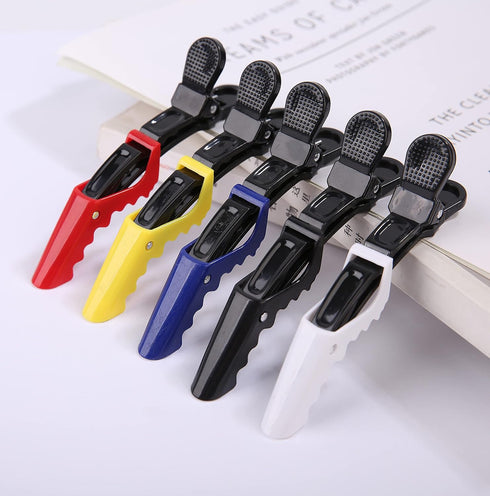 HH&LL 30pcs Alligator Hair Styling Sectioning Clips in 15 Colors
