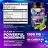 Psyllium Husk Capsules 1500mg | Natural Soluble Fiber Supplement for Digestive Health, 60 Capsules, Non-GMO, Gluten-Free