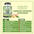 American Standard Supplements Organic Ginger 3850mg with Organic Black Pepper Extract, 90 Capsules