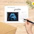 Set 2 Pregnancy Announcement for Grandparents, Grandparents Baby Announcement Ideas Card, Sonogram Picture Pregnancy