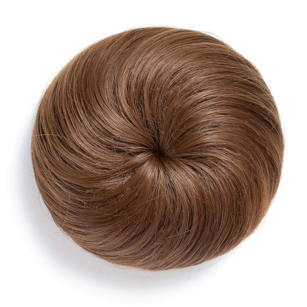 Onedor Synthetic Fiber Hair Extension Chignon Donut Bun Wig Hairpiece, 10 Count
